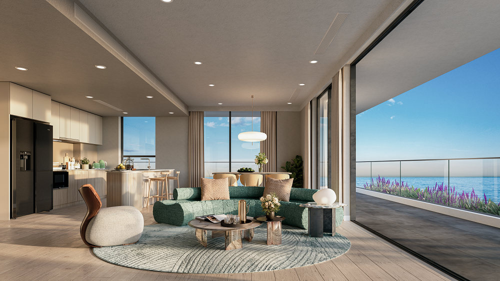 Khong gian can ho The Ocean Cruise